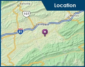 Location Map - Porta-Potty Rentals